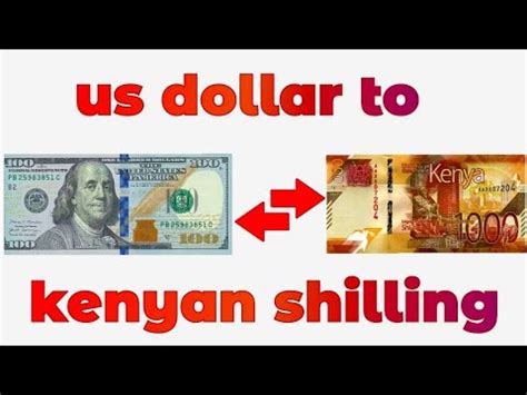 US Dollar To Kenyan Shilling Exchange Rate Today USD To KES Dollar