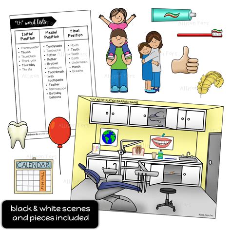 Articulation Barrier Games Speech Therapy