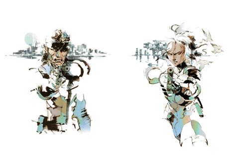 Metal Gear Solid Art Yoji Shinkawa