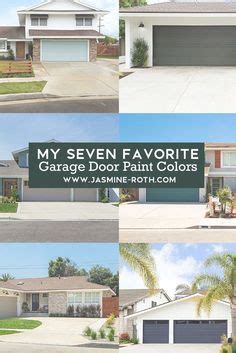 The 7 Best Colors to Paint Your Garage Door | The Blog by Jasmine Roth ...