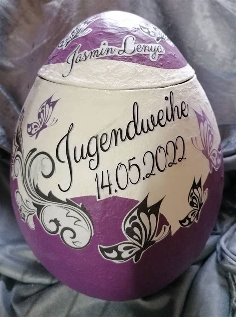 Jugendweihe XL Überraschungsei zum selberfüllen Etsy de