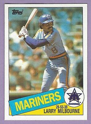 1985 Topps 754 Larry Milbourne NM MT EBay