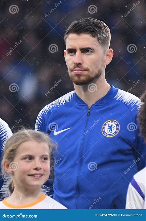 Jorge Luiz Frello Jorginho Of Chelsea FC Editorial Image Image Of