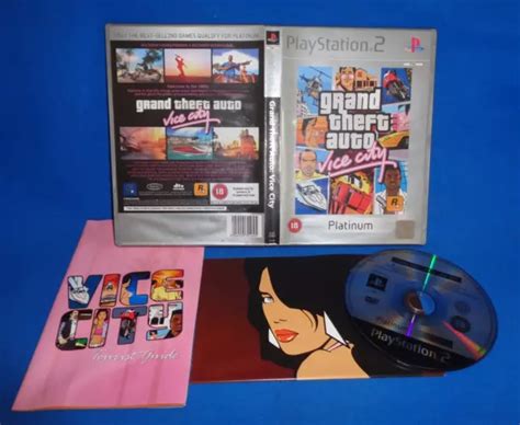 GRAND THEFT AUTO Vice City GTA Playstation 2 Two PS2 PSTwo PS EUR 20 00