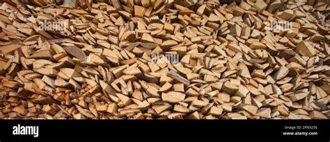 Pile Of Fire Woods Stacked Stock Photo Alamy