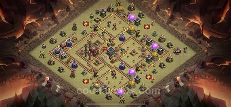 Die Anti 3 Sterne War Base Rh10 Link Anti Alles Coc Kriegsbase Rathaus Level 10 Cw Ck