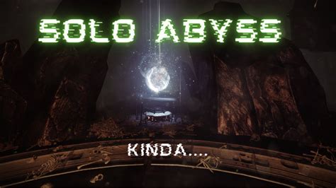 Solo Crota S End Abyss In Destiny 2 Kinda Youtube