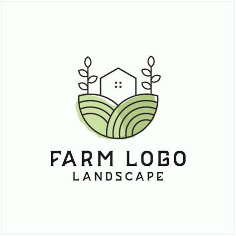 Premium Vector | Farm logo design