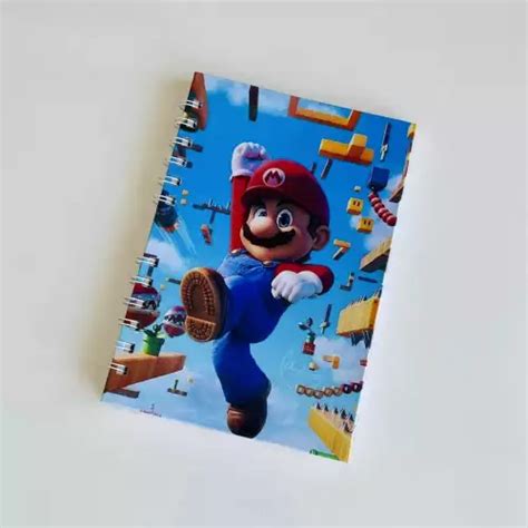 Cuaderno Infantil Super Mario Bros La Plaza Morada