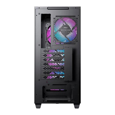 Msi Mpg Sekira R Black Mid Tower Tempered Glass Rgb Pc Gaming Case