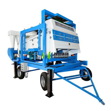 Grain Paddy Wheat Maize Soya Rotary Vibration Cleaning Machine Seed