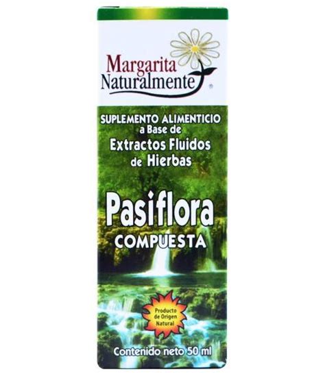 Pasiflora Compuesto 50 Ml Margarita Natural