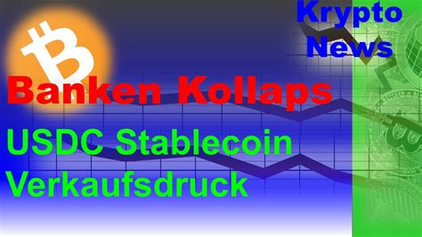 Krypto News Deutsch Finanzkrise Usa Circle Unter Druck