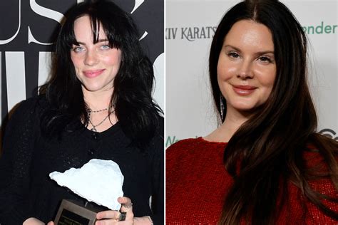 Billie Eilish and Lana Del Rey dish on new music and social media hate