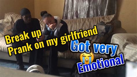 Break Up Prank On Girlfriend Youtube