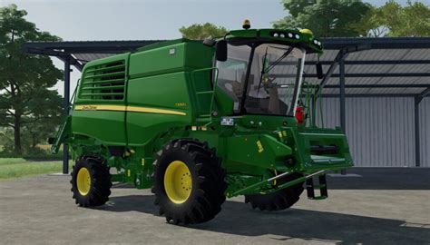 Erntevorsätze der John Deere T Serie und 600X LS22 Mods de