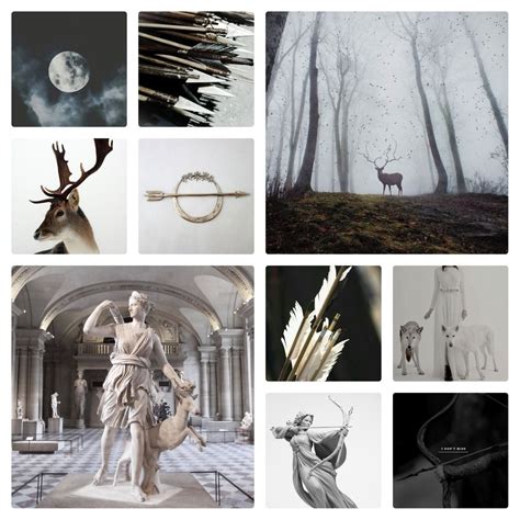 Aesthetic Artemis Goddess Of The Hunt Chastity Virginity The Moon