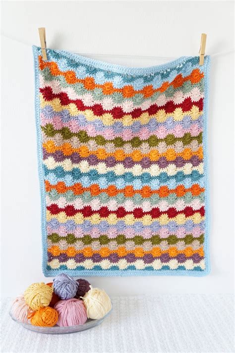 Bundle of Four Baby Blanket Patterns Bertie by LittleDoolally