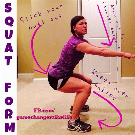 Perfect Squat Form Squats Are Excellent For Your Bootie Quads And