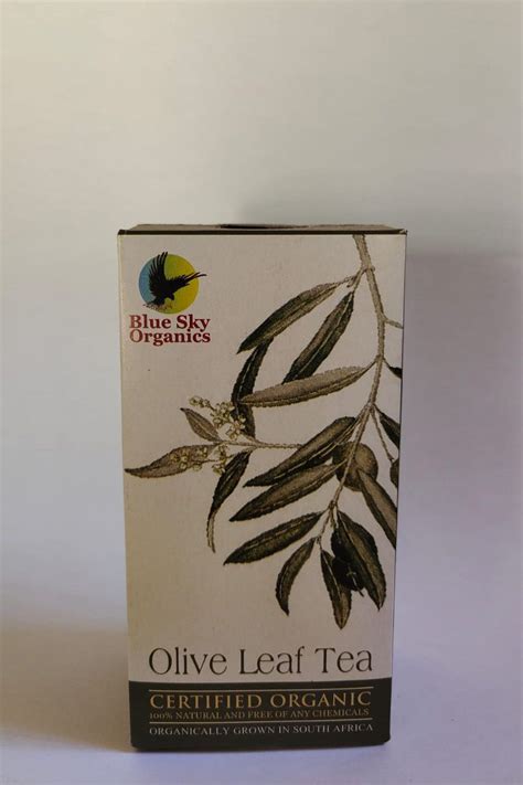 Olive Leaf Tea Soothing Infusion With Certified Organic Olive Leaves
