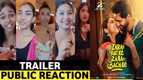 Zara Hatke Zara Bachke Trailer Public Reviews Sara Vicky Zara