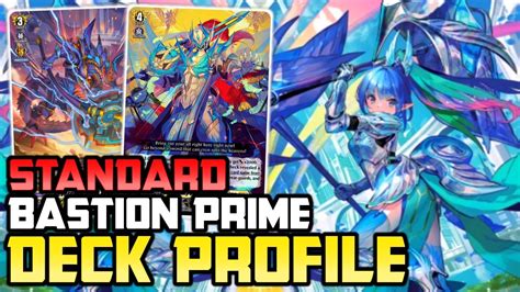 Standard Bastion Prime Deck Profile D Bt Cardfight Vanguard Youtube