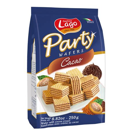 Party Wafers Cacao Cake World