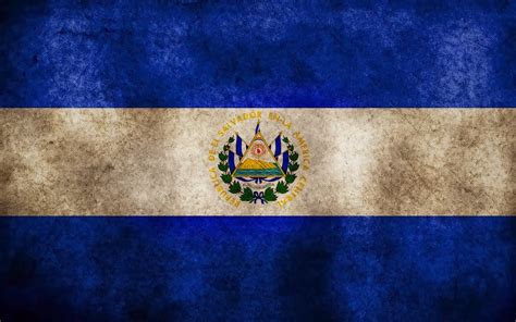 Bandera El Salvador Fondos De Pantalla Hd Wallpapers Hd