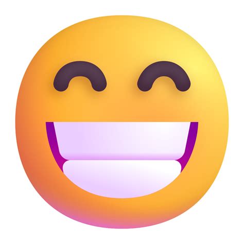 Cara Radiante Con Ojos Sonrientes Emoji