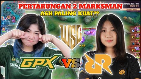 Marksman Terkuat Akhirnya Bertemu Gpx Basreng Vs Rrq Mika Game