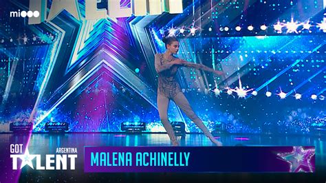 Malena Achinelly De A Os Baile Audiciones Got Talent Argentina