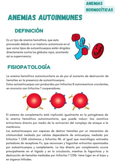 Anemias Autoinmunes Maryuri Lisbeth Udocz