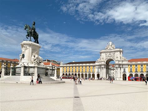 Praça do Comércio also known as Terreiro do Paço Lisbon Shopping