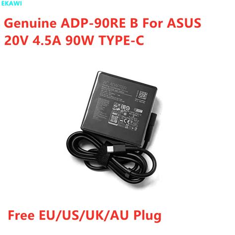 Genuine Adp Re B V A W Type C Usb Ac Adapter For Asus Rog