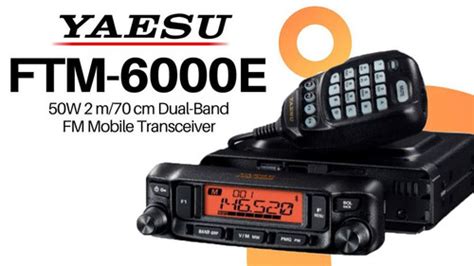 Yaesu Ftm 6000e Vhf Uhf Analogico Fm 50w Nextradio