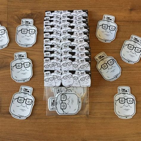 Propane Hank Hill Sticker Etsy Print Vinyl Stickers Print Stickers