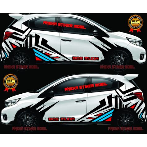 Honda Brio Car Sticker Brio Car Side Body Sticker Brio Cutting Sticker