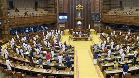 Ruckus In Kerala House Over Police Action On Protesters Latest News