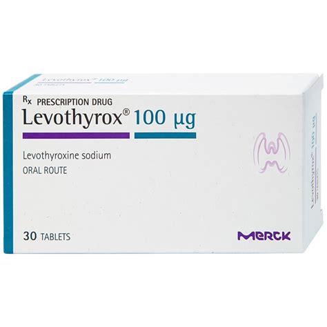 Thuốc tuyến giáp Levothyrox 100mg Công dụng Liều dùng và Tác dụng phụ