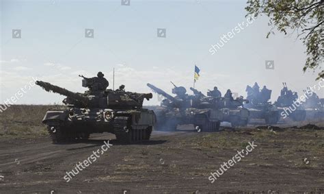 Tanks Azov Battalion During Their Exercises Editorial Stock Photo ...