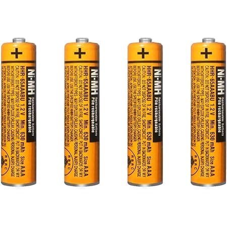 Amazon Yxzheng AAA Battery 8PCS 1 2V 630mAh NI MH Rechargeable HHR