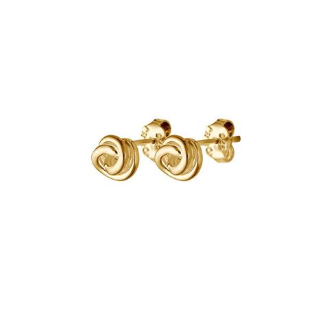 Unity Drop Studs Gold Drakenberg Sjölin Schmuck in Silber und Gold