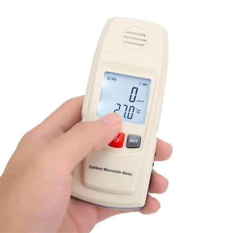 Pwshymi Alarme De Gaz Compteur Portatif De Monoxyde De Carbone De Haute