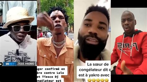 Tiesco le sultan et Lolo beauté trahi DJ congélateur manadja