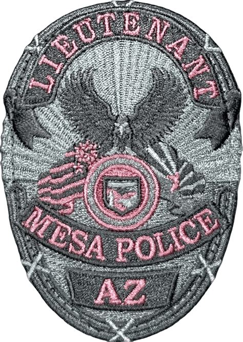Arizona Police Patch Reference Guide — Mesa Police 41 Patches