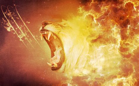 Lion Roar Wallpaper - WallpaperSafari