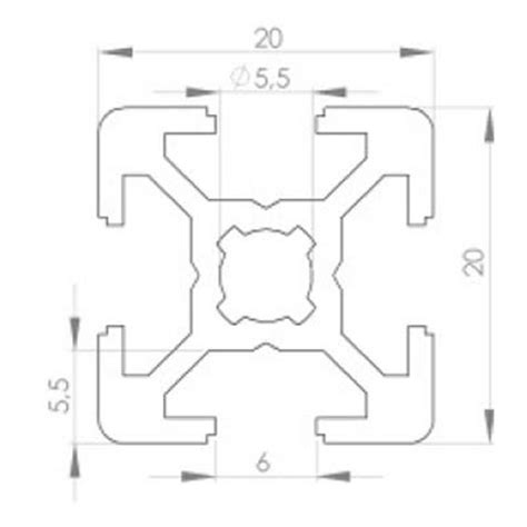 Profil D Assemblage Modulaire X Aluminium Aludis Vente