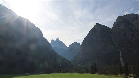 Toblach Dobbiaco Drei Zinnen Blick Vista Tre Cime View Of The