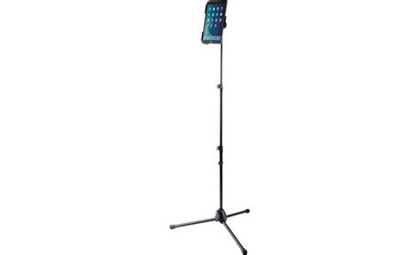 Kandm Ipad® Air 2 Stand Hands Free Ipad Holder On Microphone Stand At