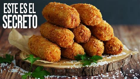 CROQUETAS CUBANAS de Pollo MUY Crujientes Cómo Hacerlas PASO a PASO